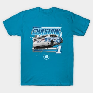 Ross Chastain Charcoal Car T-Shirt